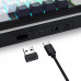 Redragon REDRAGON K746WB-RGB-PRO klawiatura USB + RF Wireless + Bluetooth Black