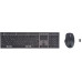 HP 720 Multi-Device Rechargeable Wireless Keyboard and Mouse Combo klawiatura Dołączona myszka Dom USB + Bluetooth AZERTY belgijski Black