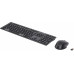 HP 720 Multi-Device Rechargeable Wireless Keyboard and Mouse Combo klawiatura Dołączona myszka Dom USB + Bluetooth AZERTY belgijski Black