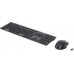 HP 720 Multi-Device Rechargeable Wireless Keyboard and Mouse Combo klawiatura Dołączona myszka Dom USB + Bluetooth AZERTY belgijski Black