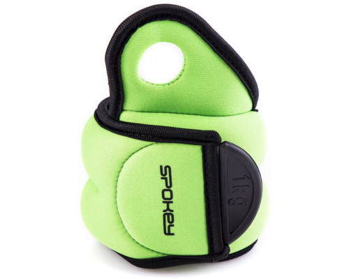 Spokey Līplentes svari Cross Form IV zaļas 1kg