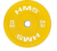 HMS Plate olympic CBR15 15 kg żółty (17-61-022)
