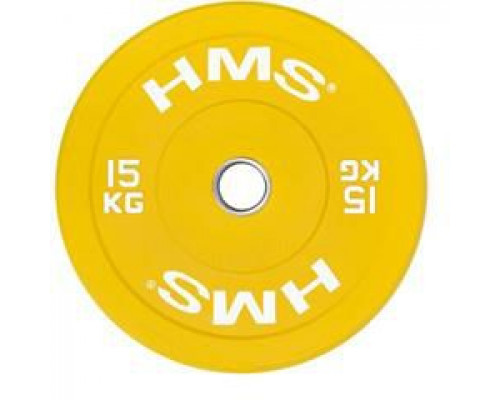 HMS Plate olympic CBR15 15 kg żółty (17-61-022)