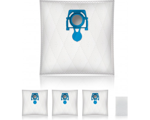Wessper do Zelmer Meteor, 49.4020, ZVCA100, Safbag Niebieski, ZMB02K -synthetic 4 pcs.i + filter