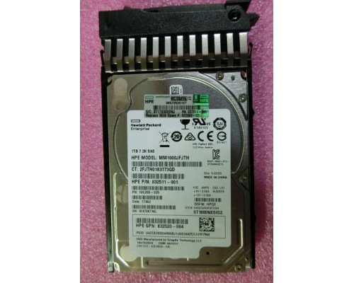 HP 1TB 12G SAS MDL 7.2K SFF