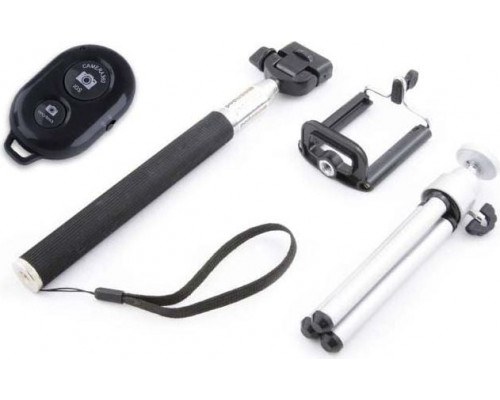 Selfie nūjiņa Xrec Pašportretu komplekts 4w1 / Statīvs Pults Monopods Turētājs Telefonam / Viedtālrunim