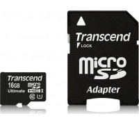 SD  Transcend Ultimate 600x MicroSDHC 16 GB Class 10  (TS16GUSDHC10U1)
