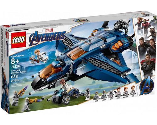 LEGO Marvel Wspaniały Quinjet Avengersów (76126)