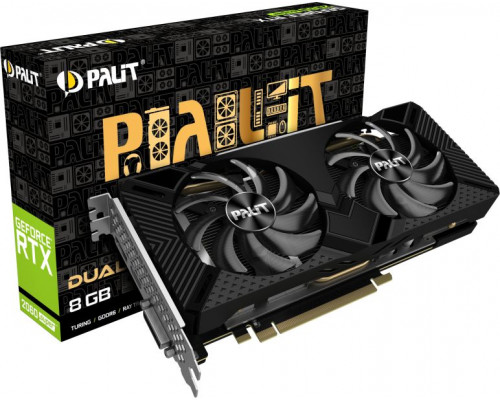 *RTX2060Super Palit GeForce RTX 2060 SUPER Dual 8GB GDDR6 (NE6206S018P2-1160A)