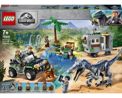 LEGO Jurassic World Starcie z barionyksem: poszukiwanie skarbów (75935)