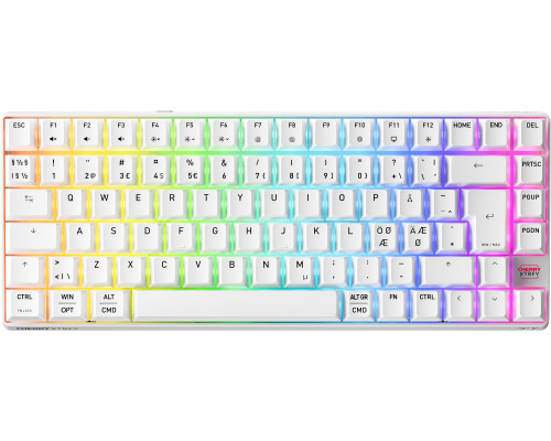 Cherry XTRFY K33 Compact FS Wireless QWERTY Skandynawia Biały (G8D-24030PAAPN-0)