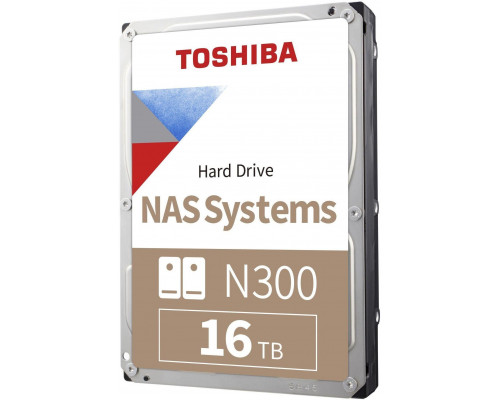 Toshiba 16TB NAS N300 MN11ACA16TS 7200 RPM 512MB CMR 3,5" bulk