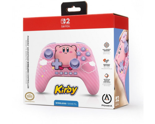 Pad PowerA SWITCH2 Pad bezprzewodowy Advantage - Kirby Puff