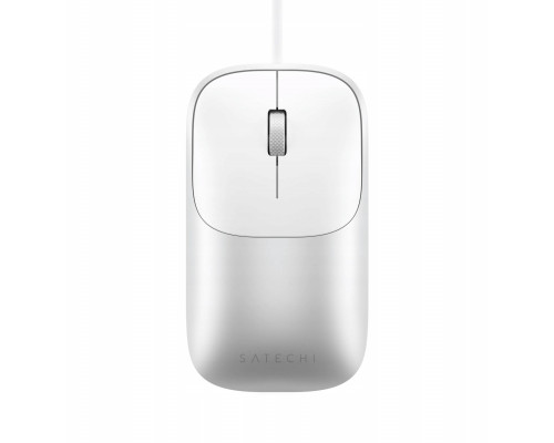 Satechi Satechi Slim LX Wired Mouse - USB-A/USB-C (silver)