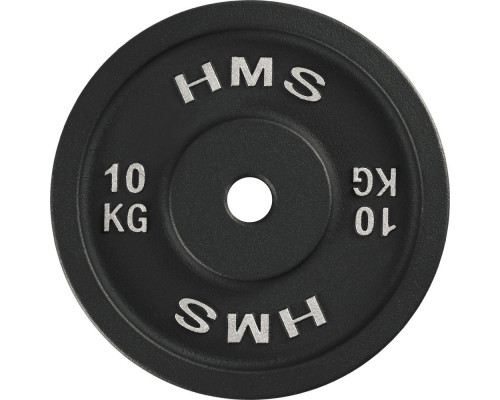 HMS TCN10 Plate black 10 KG