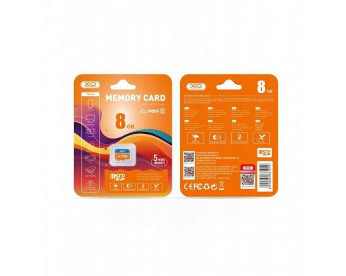 SD  XO XO microSDHC 8GB klasa 10 (GSM192629)