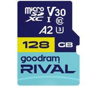 SD  GoodRam Rival MicroSDXC 128 GB Class 10 UHS-II/U3 A2 V30 (GGSM2AA-1280R12)