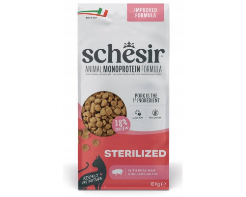 Schesir Animal Monoprotein Formula Sterilized szynka 10 kg SR-2067