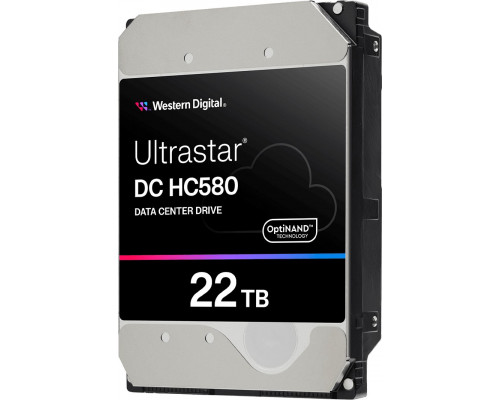 WD Western Digital ULTRASTAR DC HC580 8,89cm 3,5 cal 22TB 7200RPM SATA 512E TCG NP3