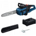 Bosch Powertools Akumulatorowa piła łańcuchowa GKE 18V-40 Professional 18Volt (niebieski, Li-Ion Akku 5,5Ah)