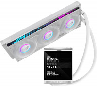 Asus ASUS ROG Strix LC IV 360 ARGB LCD White Edition Zestaw do chłodzenia płynami 12 cm White