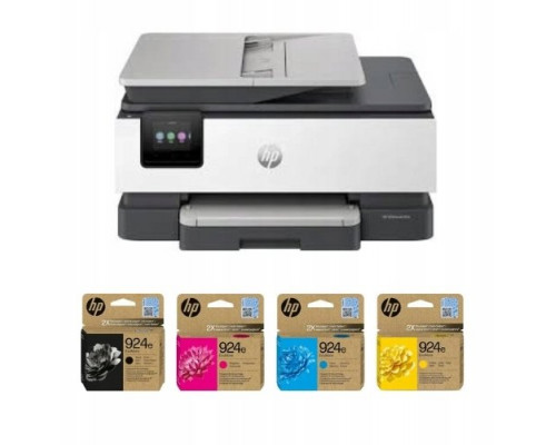 MFP HP OfficeJet Pro 8132e + Zestaw tuszy 924e (40Q45B+4K0V0NE+4K0U9NE+4K0U8NE+4K0U7NE)