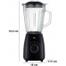 goblet Eldom Noxar 100W czarny 22000 OBR/NIN kielich 1 8 L ze szkła hartowanego dwa poziomy rędkości + Pulse (BK6)