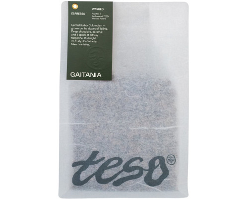 Teso - kawa ziarnista Kolumbia Gaitania Washed Espresso 250 g (2101032682)