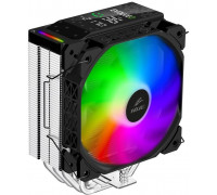 Evolveo Chłodnica CPU QuietCool7 z cyfrowym wyświetlaczem, 6x heatpipe, czarny (QUIETCOOL7-BK)