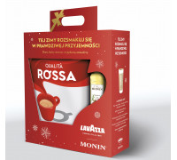 Lavazza Qualita Rossa 1 kg + syrop MONIN