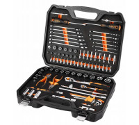 Neo Tools Kluczy nasadowych 1/2", 1/4", 95 szt., CrV, pianka EVA (10-065)