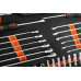 Neo Tools Kluczy nasadowych 1/2", 1/4", 95 szt., CrV, pianka EVA (10-065)