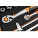 Neo Tools Kluczy nasadowych 1/2", 1/4", 95 szt., CrV, pianka EVA (10-065)