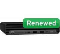Mini PC HP Renewed Grade A | EliteDesk 800 G6 Desktop Mini | Intel Core i5 | i5-10500T | 8 GB | SSD | 256 GB | Intel UHD Graphics 630 | Windows 11 Pro (RHPed800g661X3A2WA)