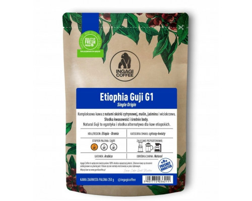 Ingagi Coffee Ethiopia Guji G1 250g (5907772036211)