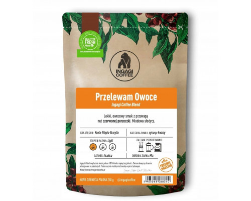 Ingagi Coffee Przelewam Owoce 250g (5905068088340)