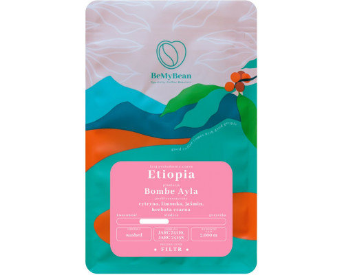 BeMyBean - kawa ziarnista Etiopia Bombe Ayla Washed Filter 250 g (2101015751)