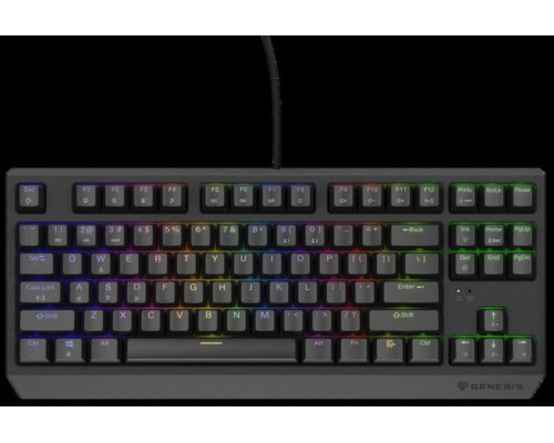 GENESIS Dla graczy THOR 230 TKL LITE HU RAINBOW  OUTEMU RED Black Hot Swap (NKG-2331)