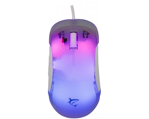 White Shark Myszka gamingowa Mordred biała RGB 12800 dpi (MORDRED-W)