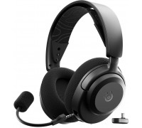 SteelSeries Arctis Nova 3P Zestaw słuchawkowy Bezprzewodowy Opaska na głowę Gaming USB Type-C Bluetooth Czarny (61775)