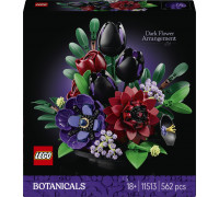 LEGO Botanicals Kompozycja z ciemnych kwiatów (11513)