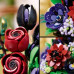 LEGO Botanicals Kompozycja z ciemnych kwiatów (11513)