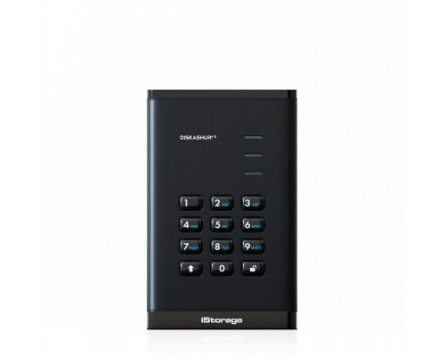 SSD iStorage diskAshur3 SSD 256-bit 1TB - Black (IS-DA3-256-SSD-1000-B)
