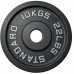 Kubisport Plate ciężar load olympic cast iron solidne 10 kg 50 mm (Kub_05-CWSPE10)