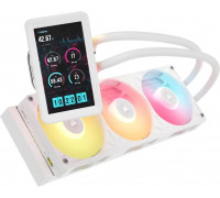 Corsair ICUE LINK TITAN II 360 RX LCD AIO Liquid CPU Cooler procesor Zestaw do chłodzenia płynami 12 cm White 1 szt. (CW-9061046-WW)