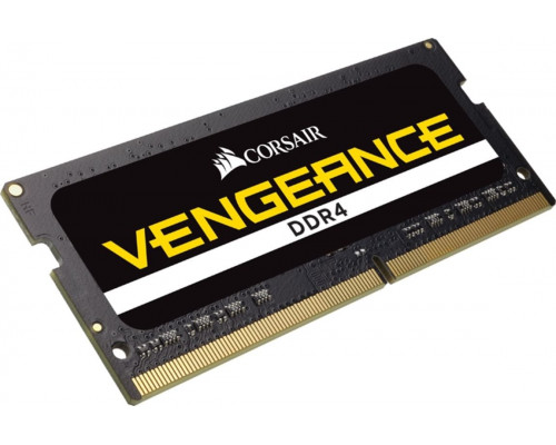 Corsair Vengeance, SODIMM, DDR4, 8 GB, 2666 MHz, CL18 (CMSX8GX4M1A2666C18)