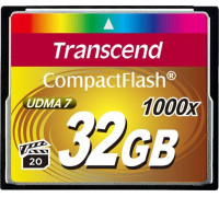 SD  Transcend 1000x Compact Flash 32 GB  (TS32GCF1000)