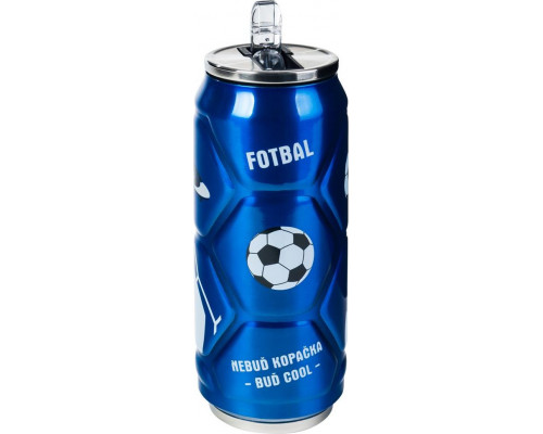 Orion Thermal mug Puszka Piłka 0.5L blue