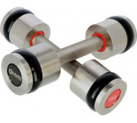 HMS dumbbells HH05 chrome plated 2 x 5 kg