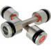 HMS dumbbells HH05 chrome plated 2 x 5 kg